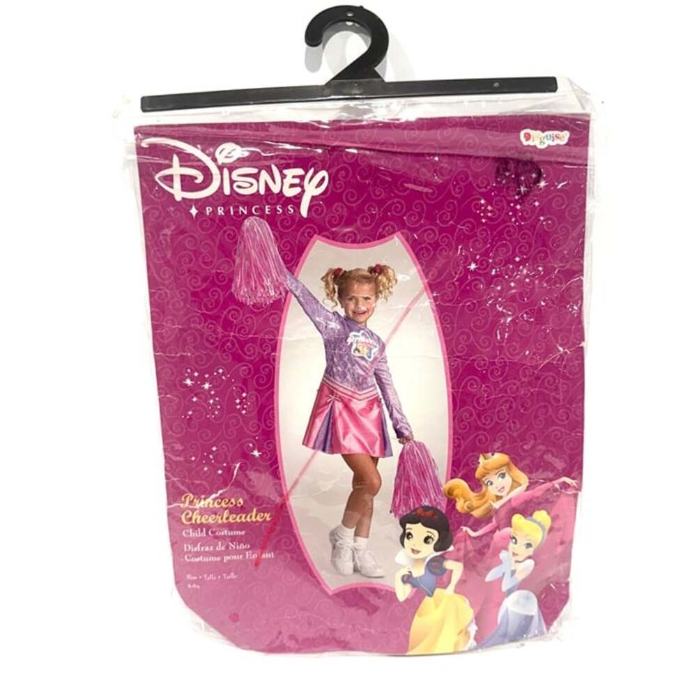 NWT Disguise Disney Princess -Princess Cheerleader 1pc Halloween Cosplay Costume